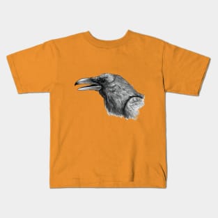 Crow Sketch Kids T-Shirt